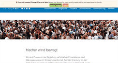 Desktop Screenshot of frischerwind.com